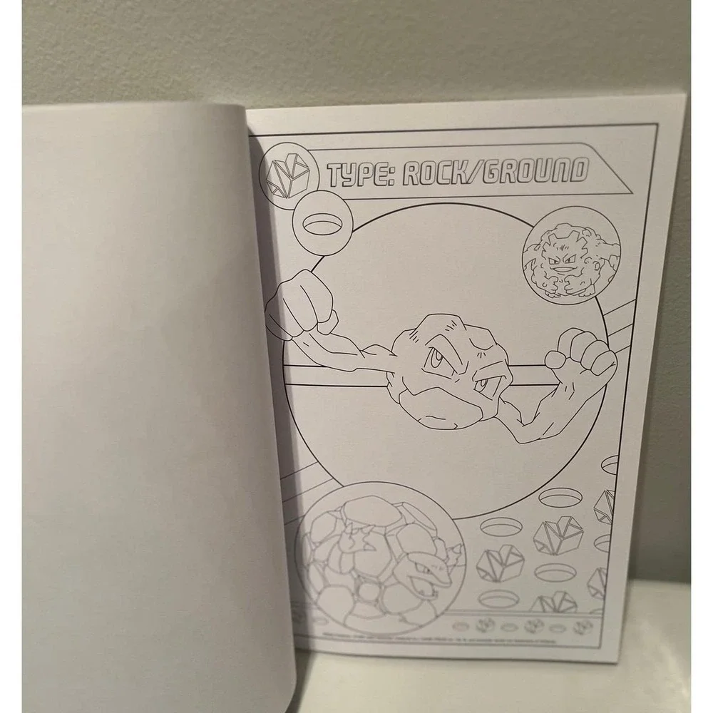 Bendon Pokémon Advanced Coloring Book Tear & Share